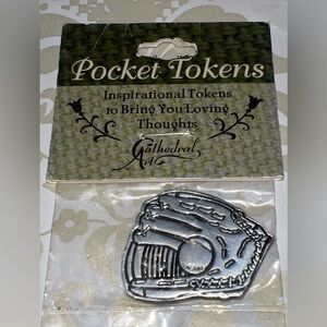 Cathedral Art Pocket Token Baseball Glove Ball With God All Things Are Possible